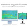 Twelve South HoverBar Duo iPad Stand (2nd Gen) - Adjustable Tablet Stand for Desk with Weighted Base & Clamp Attachment for Mounting, Tablet Holder, Foldable Tablet Desk Stand, Fits All iPads, Black view 4