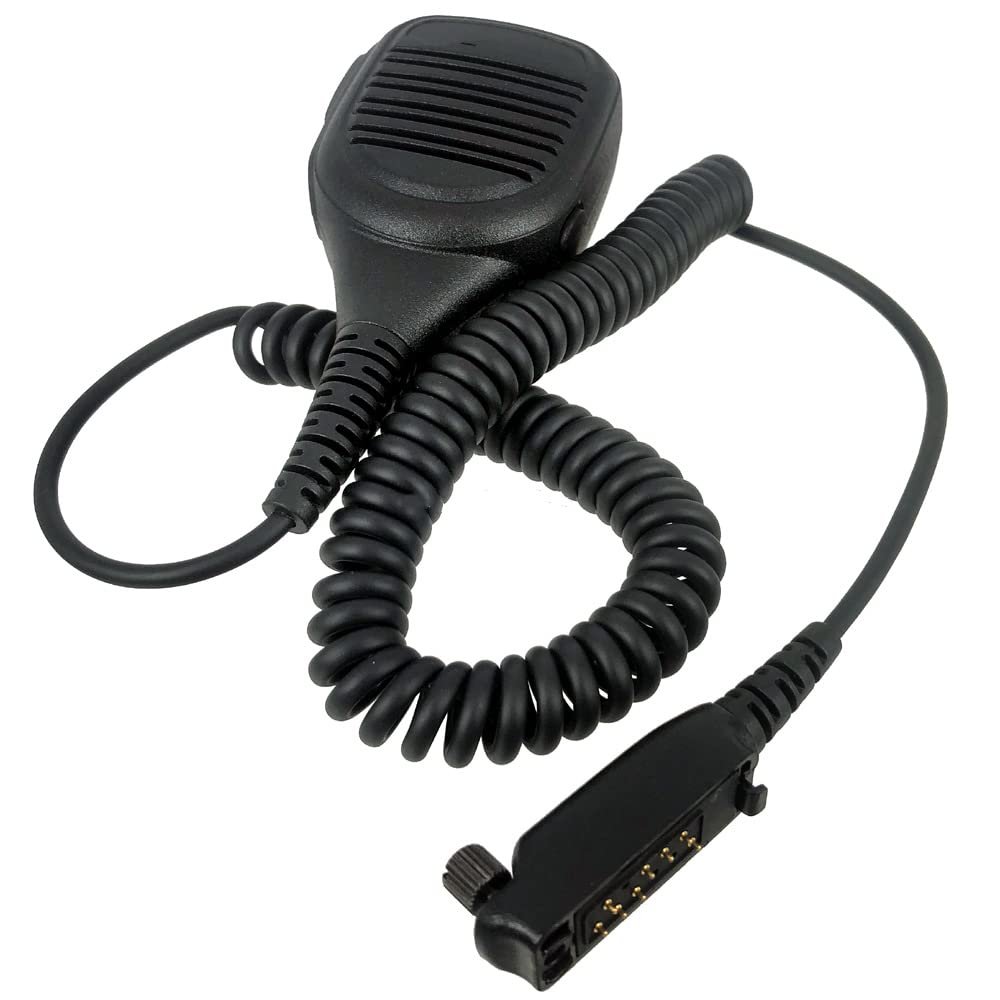 WRSCEXP PTT Speaker Mic Microphone for SEPURA STP8000 STP8030 STP8035 STP8038 STP8040 STP8080 STP9000 Walkie Talkie