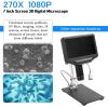 Microscope Accessories Kit Digital Microscope Camera Lenses 70X 1080P USB Electronic Stereo Microscope Slides view 4