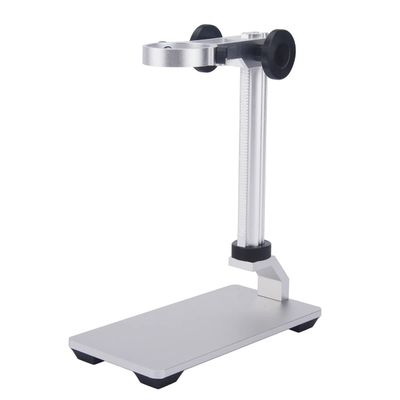 Microscope Accessories Kit Desktop Microscope Holder Professional Aluminum Alloy Adjustable Stand 1.18 to 1.3inch Microscope Slides