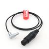 DRRI Audio Inputs Cable XLR 3-Pin Right Angle to 0B 6Pin for ARRI Alexa Mini LF Camera view 1