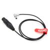 DRRI Audio Inputs Cable XLR 3-Pin Right Angle to 0B 6Pin for ARRI Alexa Mini LF Camera view 3