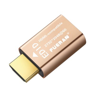 FUERAN HDMI edid EmulatorThrough for Video Splitters, Switches, Extenders & AV Receivers  Dummy hdmi Emulator, Stable Signal Output (2732X2048@60Hz-Streaming)