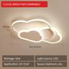 LED Chandeliers, Led Chandelier Lamp for Children s Room Bedroom Kindergarten Nursery Child White Cloud Modern Ceiling Dimmable Lighting Fixtures-Pink_D52cm (Color : White, Size : D52cm) view 3
