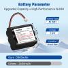 2800mAh Replacement Battery for 2GIG BATT1, BATT1X, BATT2X, 6MR2000AAY4Z, GC2 2GIG-CNTRL2 2GIG-CP2, GCKIT311, 228844, for Go Control Panel Alarm System 10-000013-001, PERS-4200, 7.2V, 20.2Wh view 4
