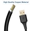 Radar Detector Cable, with USB to RJ11 Plug,for Escor t Valentine One Unide n Beltronics Cobr Radar Detector,Replacement Power Cable for Radar Detectors(RJ11-9.84ft) view 3
