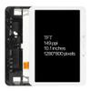 A-MIND for Samsung Galaxy Tab 4 10.1 LCD Display Touch Digitizer(White with Frame) Screen Replacement SM-T530 SM-T531 SM-T535 SM-T537A SM-T537V Full Assembly Repair Kits with Tools view 2