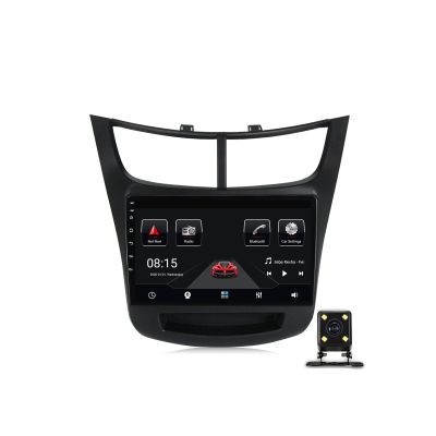ZYLR 9-Inch Touch Screen Double DIN Car Stereo Media Receiver, for Chevrolet Sail 2015-2018, Built-in Carplay & Android Auto, with Bluetooth, Backup Camera Input, USB, SWC, FM Radio,4g+64g