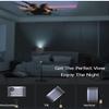 HIBORI Projector Stand - Adjustable Height Universal Ceiling Mount Compatible with EPSON, XGIMI, VANKYO, Jinhoo, AuKing view 3