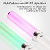 18 Colors Changing Glow Sticks, LED Light Stick Party Supplies, Resuable 2 Modes Flashing Light Glowsticks, Glow in Dark Party Supplies for Concert, Brithday,Raves , Parking Guides 15 years+ old view 3