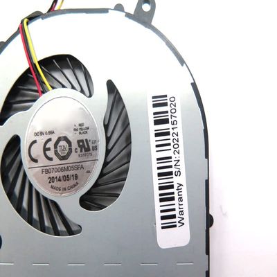Laptop CPU Fan for Toshiba Satellite S40-B S40D-B S40DT-B S45-B S45D-B S45DT-B S45T-B FB07006M05SFA FB07006M05SFA-001 DC5V 0.55A 3PIN New