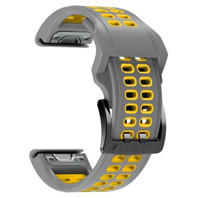 SKM Smart Watch Band Straps for Garmin Fenix 7X, Fenix 6X,3hr, Fenix 5X, Descent MK2, Enduro, Tactix Delta Bracelet Quick Fit Release Sport Wristband 26mm Correa