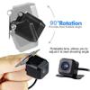 Car Reversing Camera,Rear View Camera 600 TV Line HD CMOS 170 Wide View Waterproof for Reversing Assist Ideal Mini Reversing Camera,Vehicle Backup Camera Parking Night Vision IP68 Mini Camera view 3