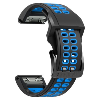 SKM Smart Watch Band Straps for Garmin Fenix 7X, Fenix 6X,3hr, Fenix 5X, Descent MK2, Enduro, Tactix Delta Bracelet Quick Fit Release Sport Wristband 26mm Correa