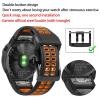 SKM Smart Watch Band Straps for Garmin Fenix 7X, Fenix 6X,3hr, Fenix 5X, Descent MK2, Enduro, Tactix Delta Bracelet Quick Fit Release Sport Wristband 26mm Correa view 4