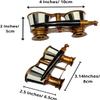 2.5 Inch Opera Glasses - Binoculars for Adults & Kids, Mother of Pearl & Brass, Pocket Size, Bird Watching, Hunting view 4