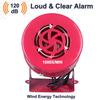 DIANQI DC12V, 120dB Red Mini Electric Motor Alarm, Motor Siren, Buzzer Sound Alarm Bell Horn for Suitable for Warning Information of Small Hoist, Light Transfer Cars and The Inside of Small Vessel view 3