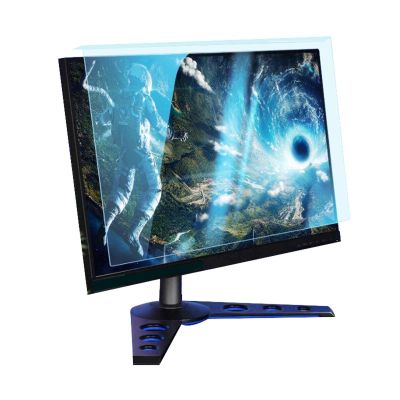 LIGUOYI 23 24 27 in Computer Blue Light Screen Filter for Reduce Eye Strain, Scratch Resistance Widescreen Monitor Creen Protector Film PC Hanging Type Screen Protector Panel