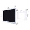 Soulaca 22 inches Smart Bathroom LED White Panel TV IP66 Waterproof 12V DCShower SPA Television ATSC DTV Tuner WiFi Android TV Hotel SPA Bathtub Use view 4