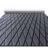 FOCEAN Boat Flooring EVA Foam Boat Decking Marine Mat Non-Slip Self-Adhesive Flooring Sheet for Motorboat Kayak Surfboard Garden Swimming Pools, 94.5''x 15.7'', Dark Grey with Black Lines view 1