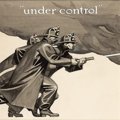 Edward Hopper : Under Control : 1907 : Archival Art Print