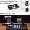 FEELWORLD KBC10 PTZ Camera Controller with Joystick and Keyboard Control PoE Supported.1200M Remotely Control and Up to Connect 255 PTZ Cameras view 4