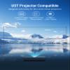 Projector Screen, Paris Rhne 100 4K Ultra HD 16:9 Ambient Light Rejecting Fixed Frame ALR Projector Screen, Ceiling Light Rejecting Projection Screen for Ultra-Short Throw Projectors view 2