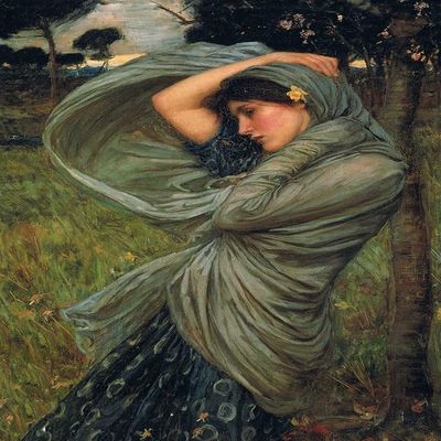 Boreas : John William Waterhouse : Archival Quality Art Print