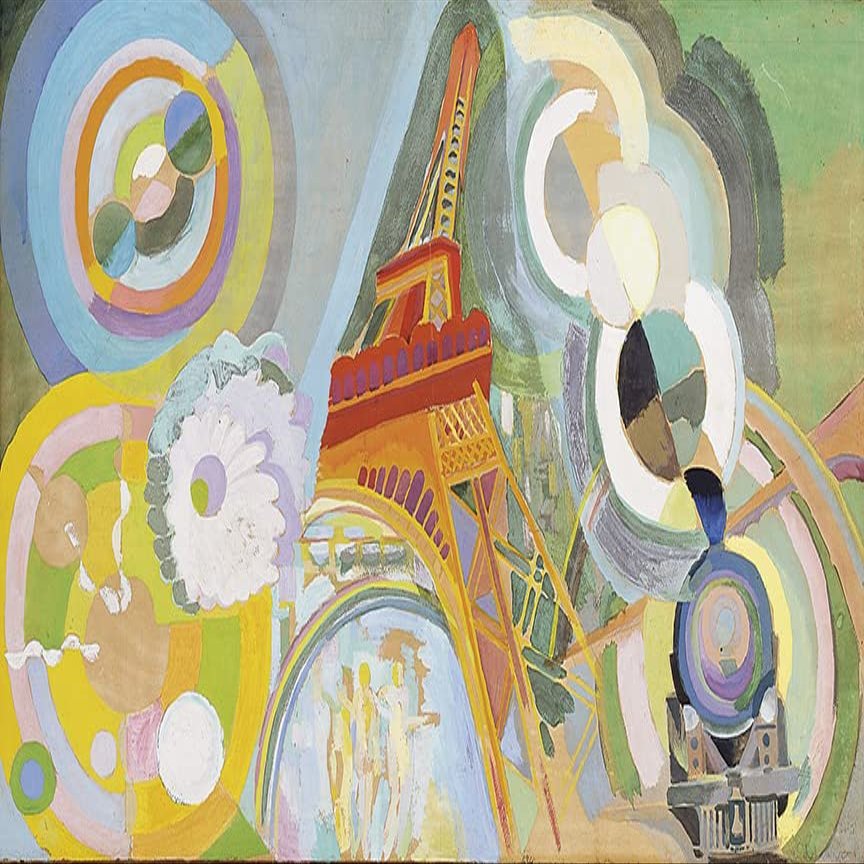 Robert Delaunay : Air, Iron and Water : Archival Quality Art Print