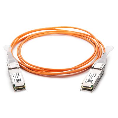 10Gtek 40G QSFP+ AOC Cable - 40GBASE Ethernet Active Optical Cable, QDR, MMF for Cisco QSFP-H40G-AOC2M, Supermicro CBL-QSFP+AOC-2M and Open Switch, 2-Meter