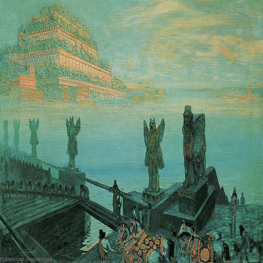 Babylon : 1906 : Frantisek Kupka : Archival Quality Art Print