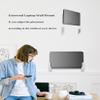 Laptop & WiFi Router Wall Mount Holder - Storage Rack Compatible with Laptops/Macbooks/TV Boxes/Network Switches/Modems/Audio Devices (White) view 2