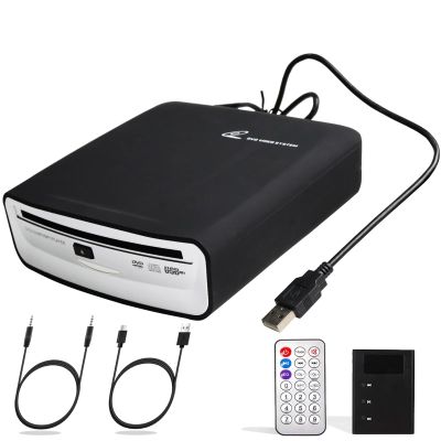 Portable Universal CD Player for Car with USB Port AUX Port,USB External CD Player for Vehicle,Laptop,Desktop,TV,Mac,Computer,for Android 4.4 and Above Navigation