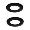 (2 Pcs) 46-72MM Step Up Ring Adapter, 46mm to 72mm Filter Ring, 46 mm Male 72 mm Female Stepping Up Ring for DSLR Camera Lens and ND UV CPL Infrared Filters view 2