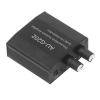 Audio Preamplifier,Stereo Music Signal Preamplifier 2 In 2 Out Audio Mix Distribution Splitter with Cables DC 12V view 3