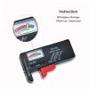 Battery Tester Checker, Universal Small Battery Tester for AAA AA C D 9V 1.5V, Button Cell Batteries Checker - Small Volt Checker for All Batteries - 2 Pack view 3