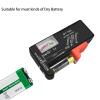 Battery Tester Checker, Universal Small Battery Tester for AAA AA C D 9V 1.5V, Button Cell Batteries Checker - Small Volt Checker for All Batteries - 2 Pack view 4