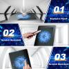 YEE PIN 2023 Land Rover Pivi Pro Screen Protector Curved 13.1-Inch Floating Touchscreen Infotainment Navigation, 9H Tempered Glass Touchscreen Protector Compatible with 2023 Range Rover Sport Screen view 4