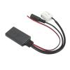 Audio Cable, Bluetooth AUX Music Interface Adapter Audio Cable Qiilu Bluetooth Aux in Cable with Microphone Replacement for Benz W169 W245 W203 W209 view 2