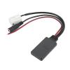 Audio Cable, Bluetooth AUX Music Interface Adapter Audio Cable Qiilu Bluetooth Aux in Cable with Microphone Replacement for Benz W169 W245 W203 W209 view 3