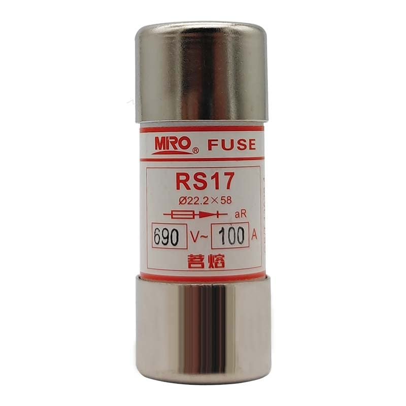 Zyvpee RS17 690V aR 16A 20A 25A 32A 40A 50A 63A 80A 100A 125A Fuse (RS17-100A)