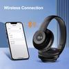X5 Wireless FM Radio Headphones with Bluetooth, Built in Microphone, Rechargeable and Portable Radio Headset, Over Ear Headphone with Soft Ear Muffs, Stereo Sound, for Jogging, Cycling, Mowing view 3
