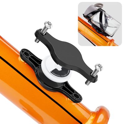 DLENP for AirTag Bike Mount, Hidden Bicycle GPS Tracker Holder,Anti-Theft for Air Tags Case, for Air Tag Holder, Waterproof Protective Cover Hides for Airtags Under Bottle Cage