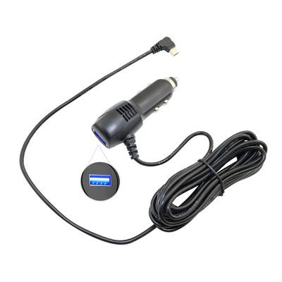 NTQinParts 11.5FT Long Cord Car Charger Vehicle Power Adapter For Black Box G1W Original Dashboard Dash Cam - Full HD 1080P H.264 2.7" LCD Car DVR Camera Video Recorder