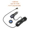 NTQinParts 11.5FT Long Cord Car Charger Vehicle Power Adapter For Black Box G1W Original Dashboard Dash Cam - Full HD 1080P H.264 2.7" LCD Car DVR Camera Video Recorder view 2