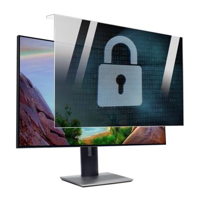 JC JCSKY Anti-Blue Light and Privacy Screen Protector for Widescreen Computer Monitors, Hanging Type Acrylic Anti-Scratch Privacy Film / 27in 612x356mm
