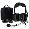 P1 General Aviation Headset with Pilot Headset Bag, and Silicone Gel Ear Seal Replacement for Aviation view 1