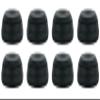 Rockville ISOPAD Aluminum/Silicone Isolation Pad Feet, Vibration Absorbing, Anti-Slip, for Studio Monitors and Speakers, 8-Piece view 1