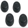 Rockville ISOPAD Aluminum/Silicone Isolation Pad Feet, Vibration Absorbing, Anti-Slip, for Studio Monitors and Speakers, 8-Piece view 2