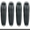 Rockville ISOPAD Aluminum/Silicone Isolation Pad Feet, Vibration Absorbing, Anti-Slip, for Studio Monitors and Speakers, 8-Piece view 3